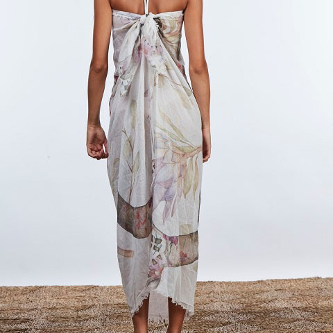 Buffalo Flower Scarf – Soft as a Whisper, Wild as the Wind