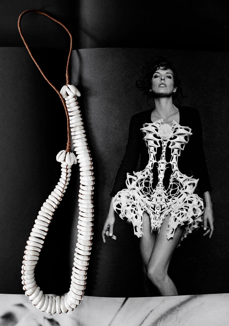 Mat Shell Necklace – Adorned in Warrior Soul