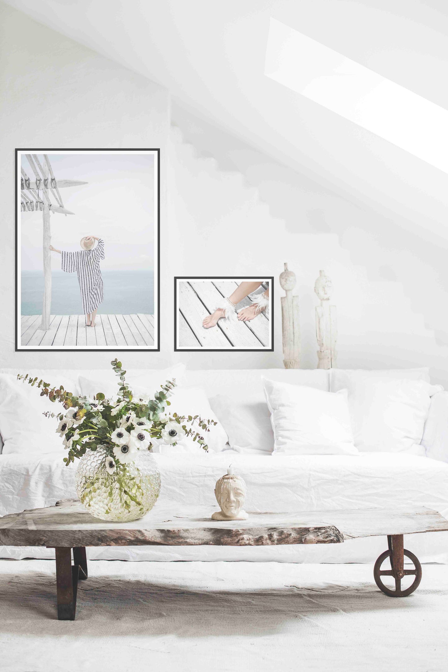 Feet with White Feathers – from the Summer Vibes Collection