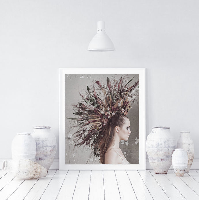 The Mohikan - from our Botanical and Flowers collection
