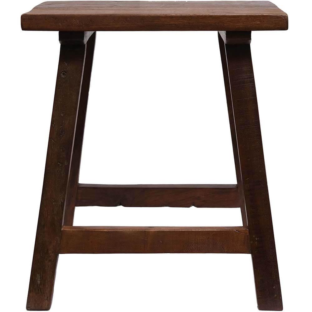 Stool in recycled wood