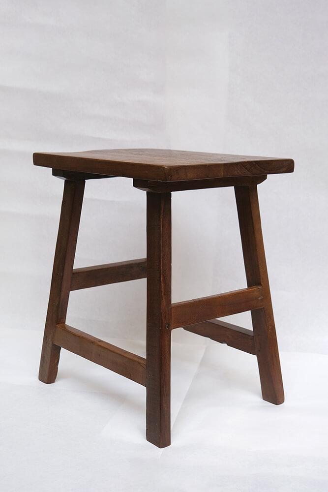 Stool in recycled wood