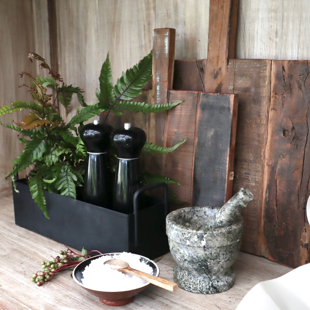 Wooden Tray on Stand