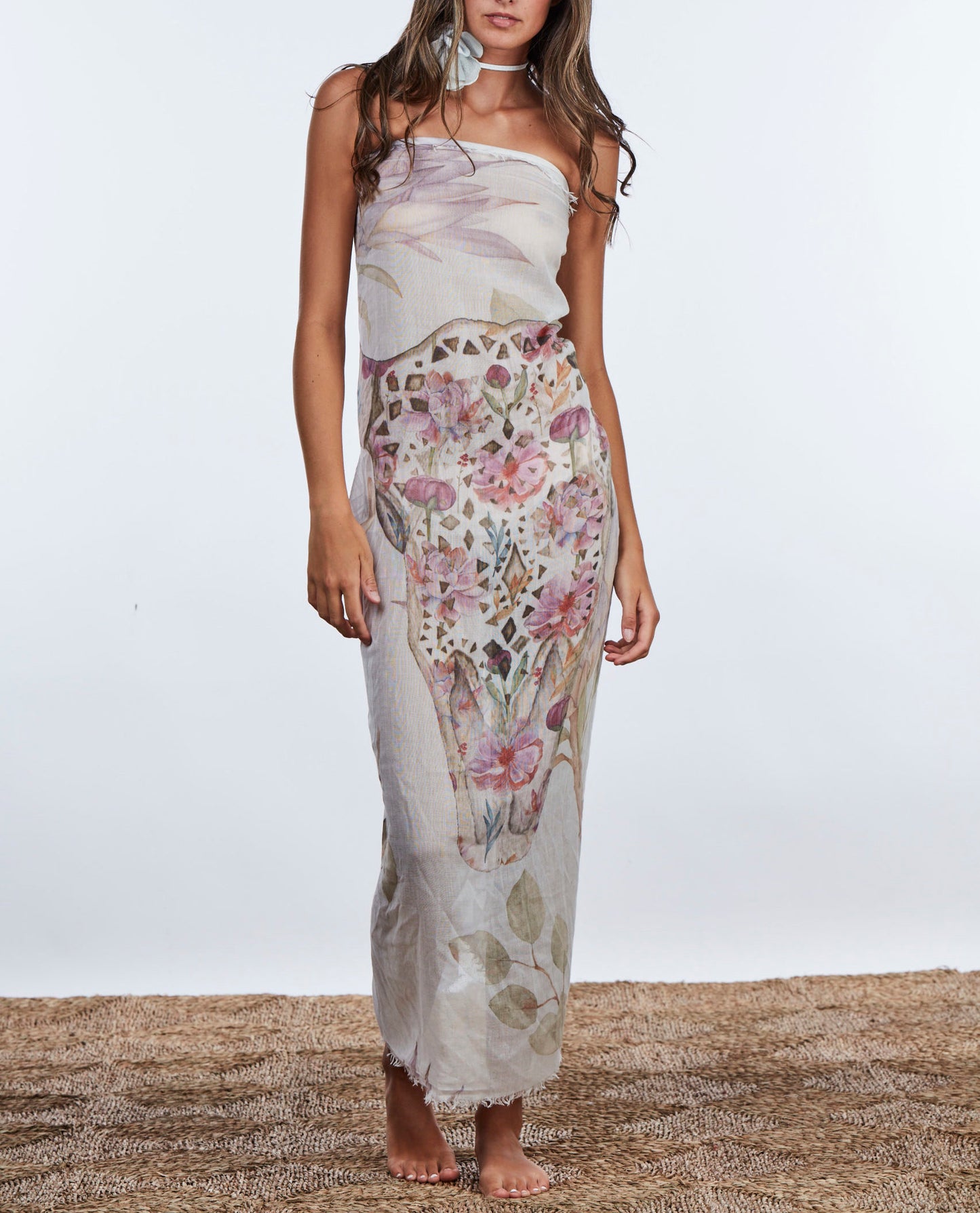 Buffalo Flower Scarf – Soft as a Whisper, Wild as the Wind