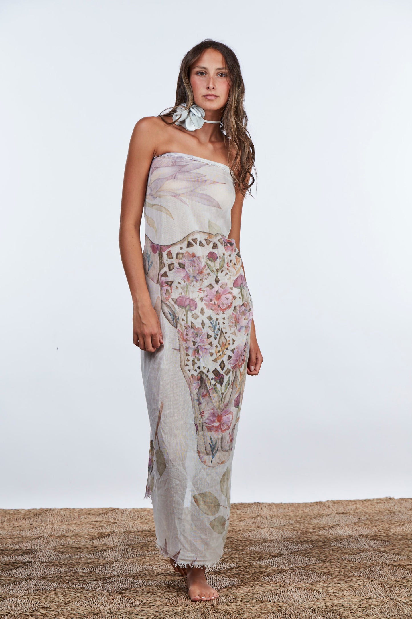 Buffalo Flower Scarf – Soft as a Whisper, Wild as the Wind