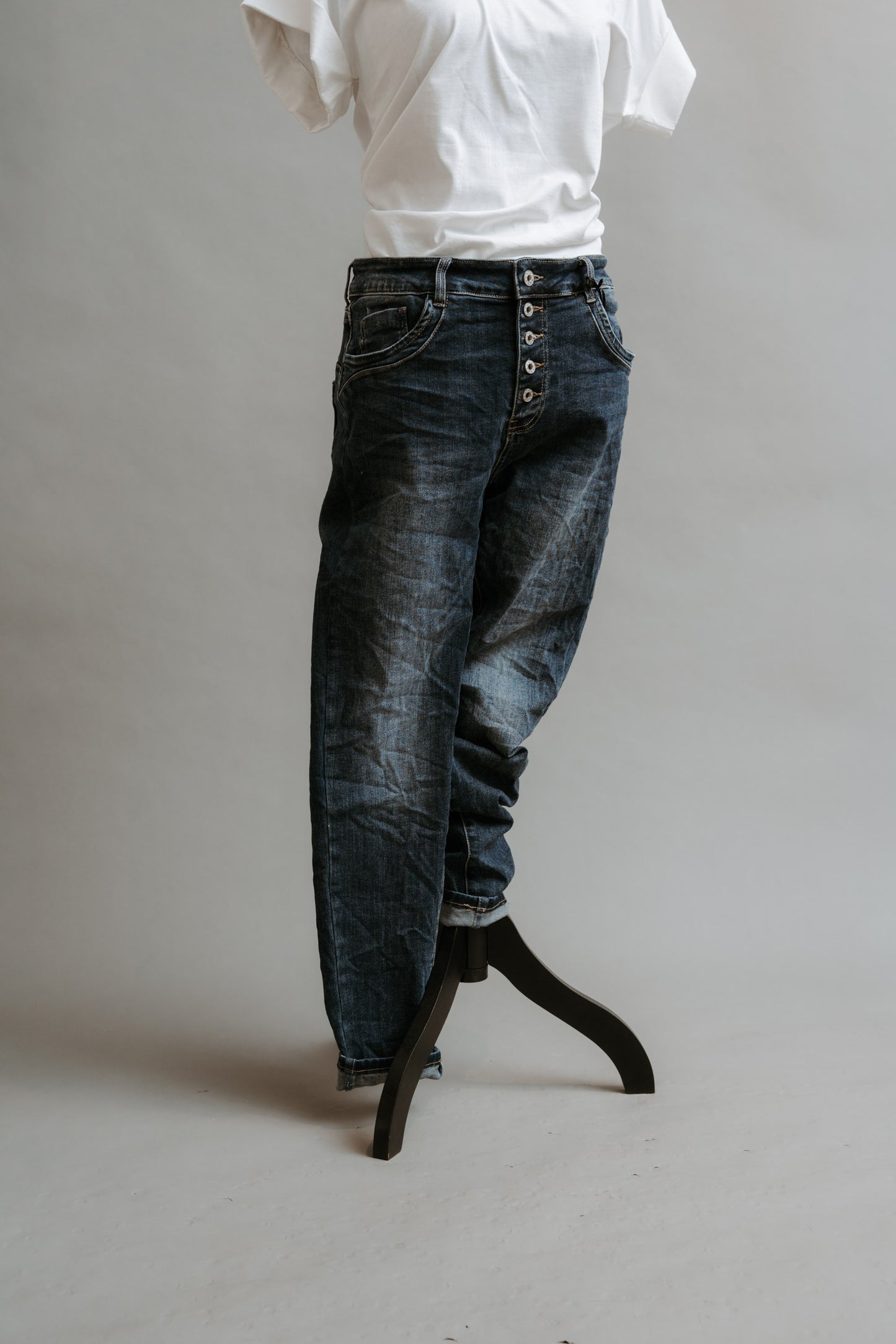Piro Soft Strength Jeans – Dark Denim