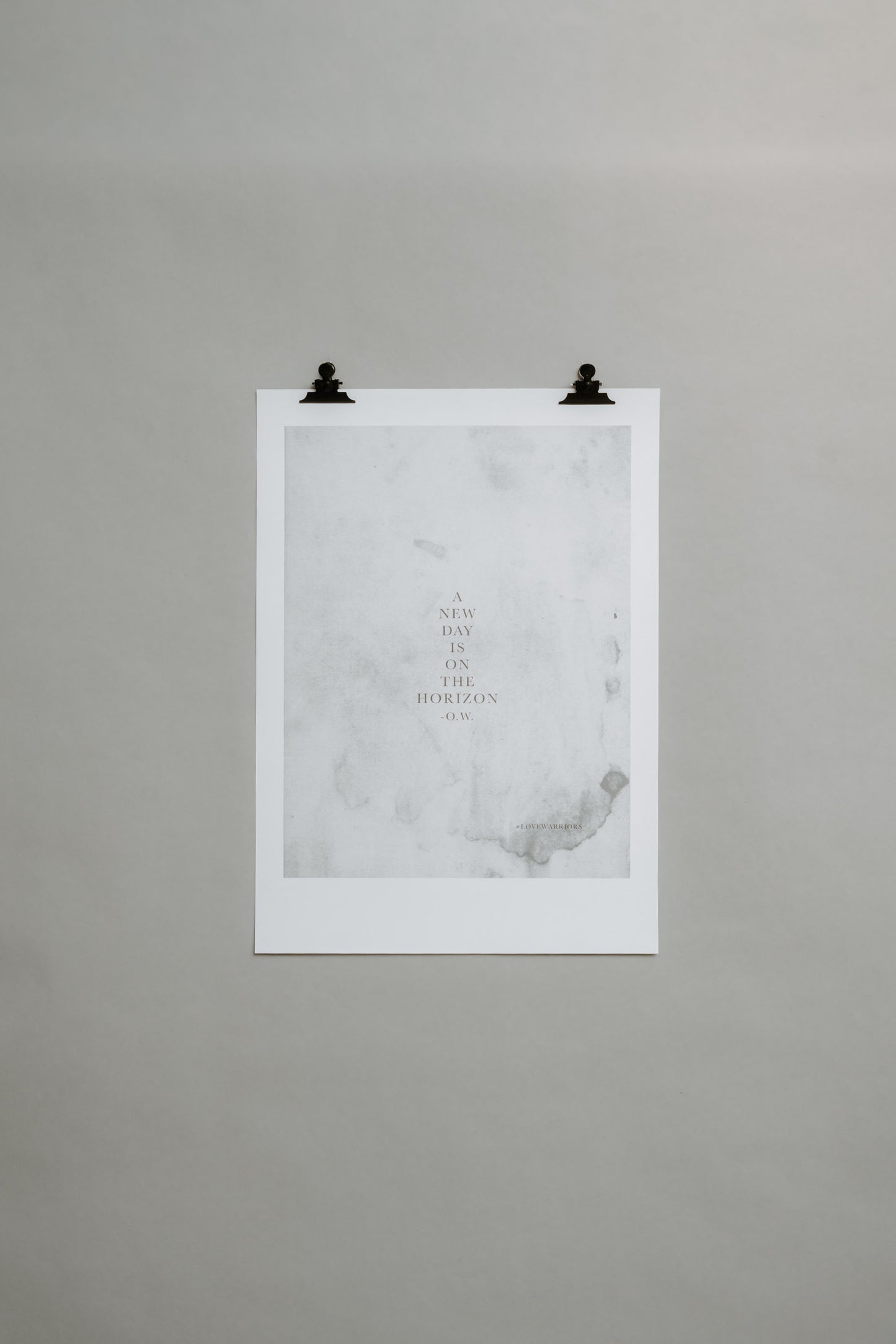 LW Quote - A NEW DAY IS ON THE HORIZON