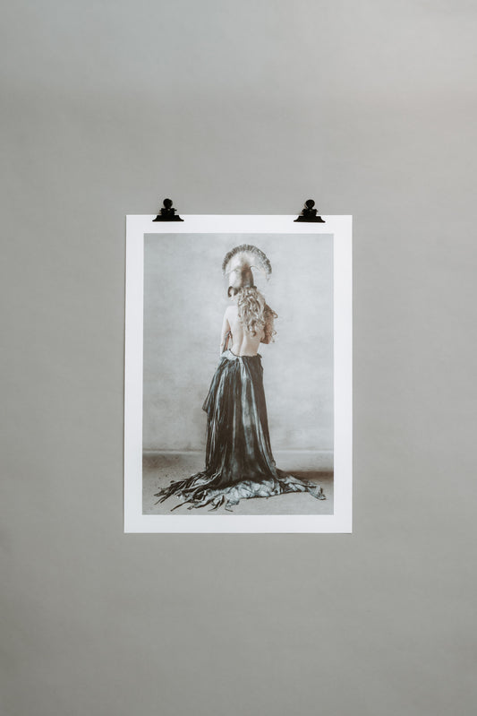 LUNA BLUE - the girl in a blue dress