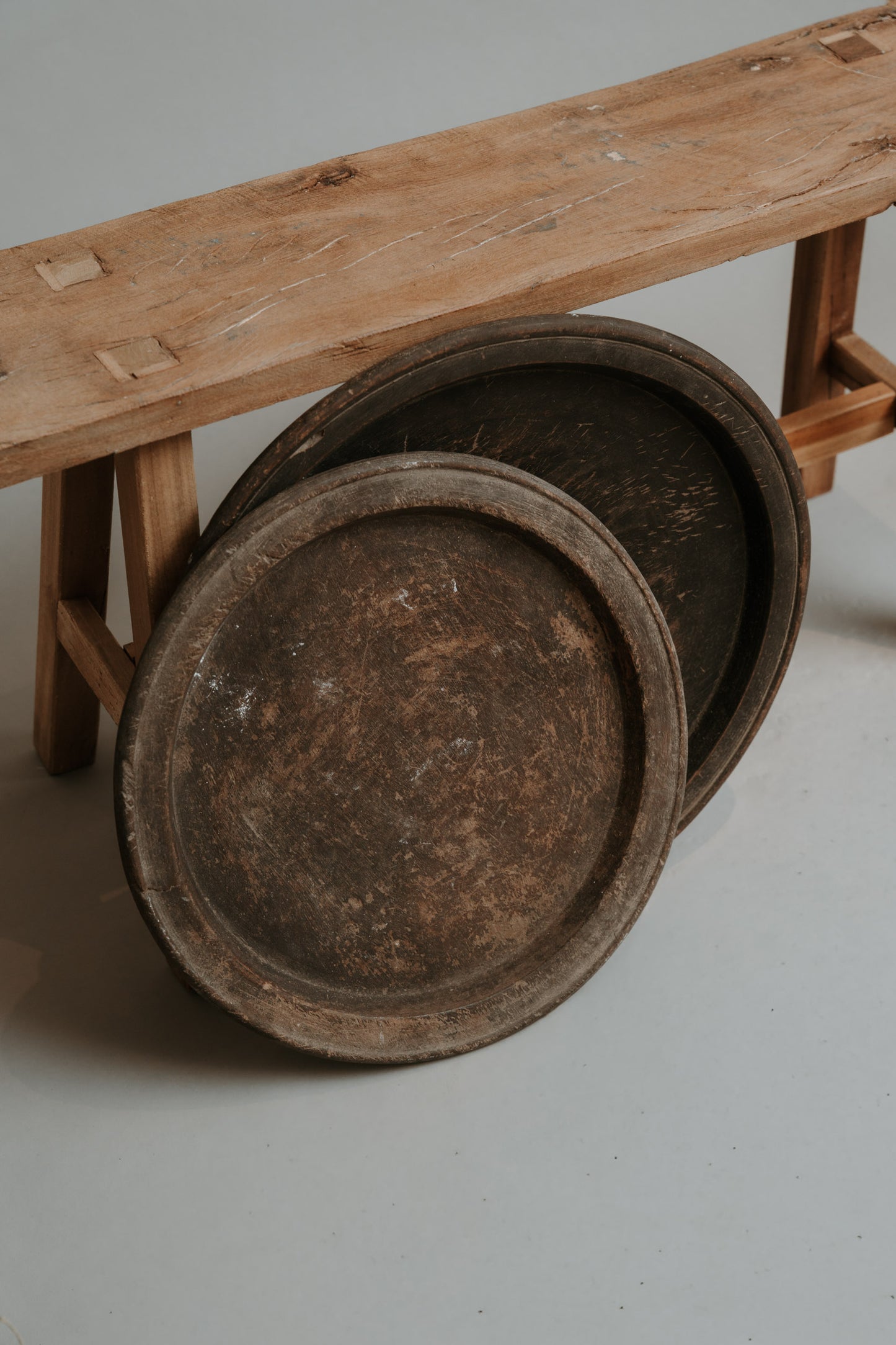 Reclaimed Wooden Tray from India