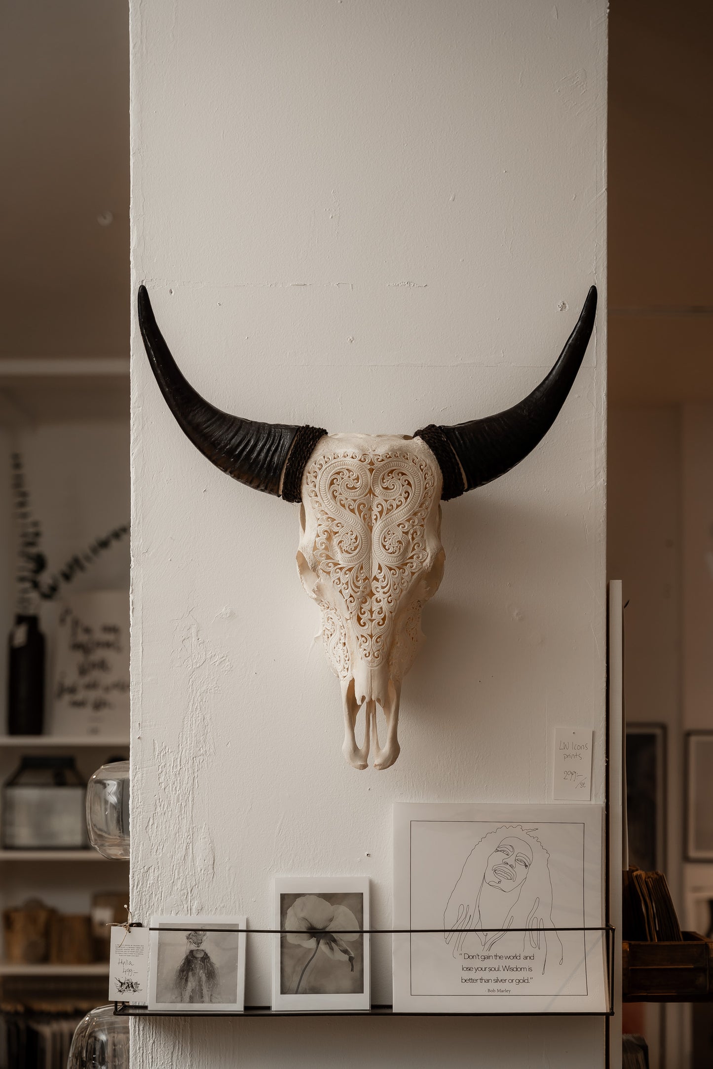Sacred Skull — Carved Silence