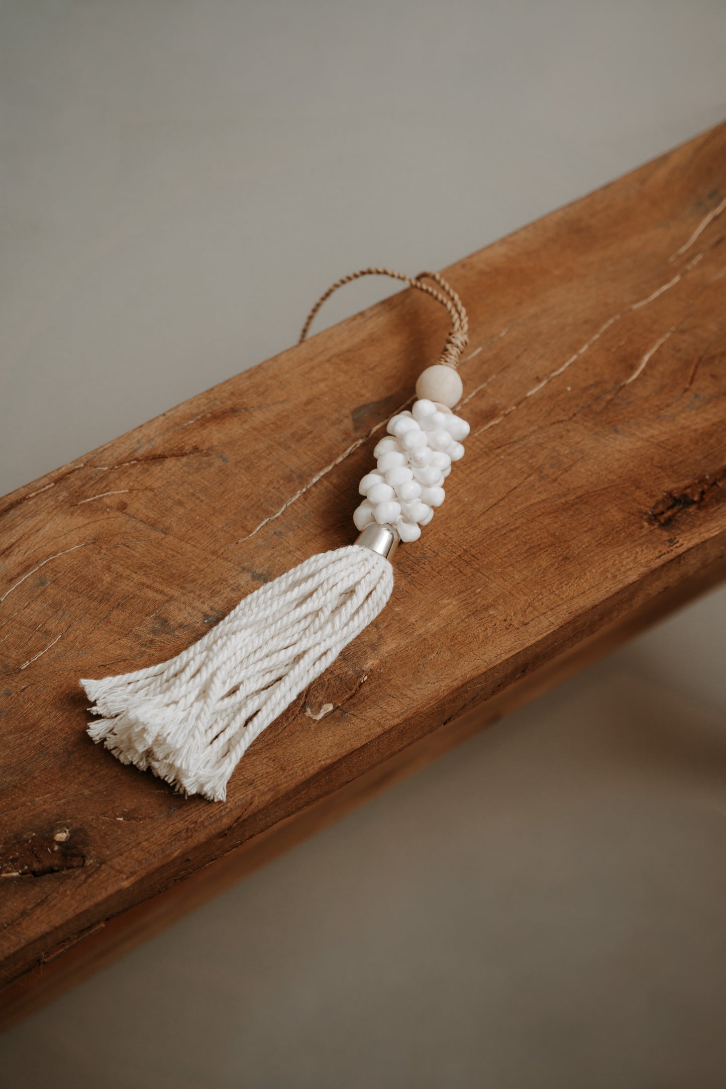 Cowrie Shell Decoration – Tied with Nature’s Grace