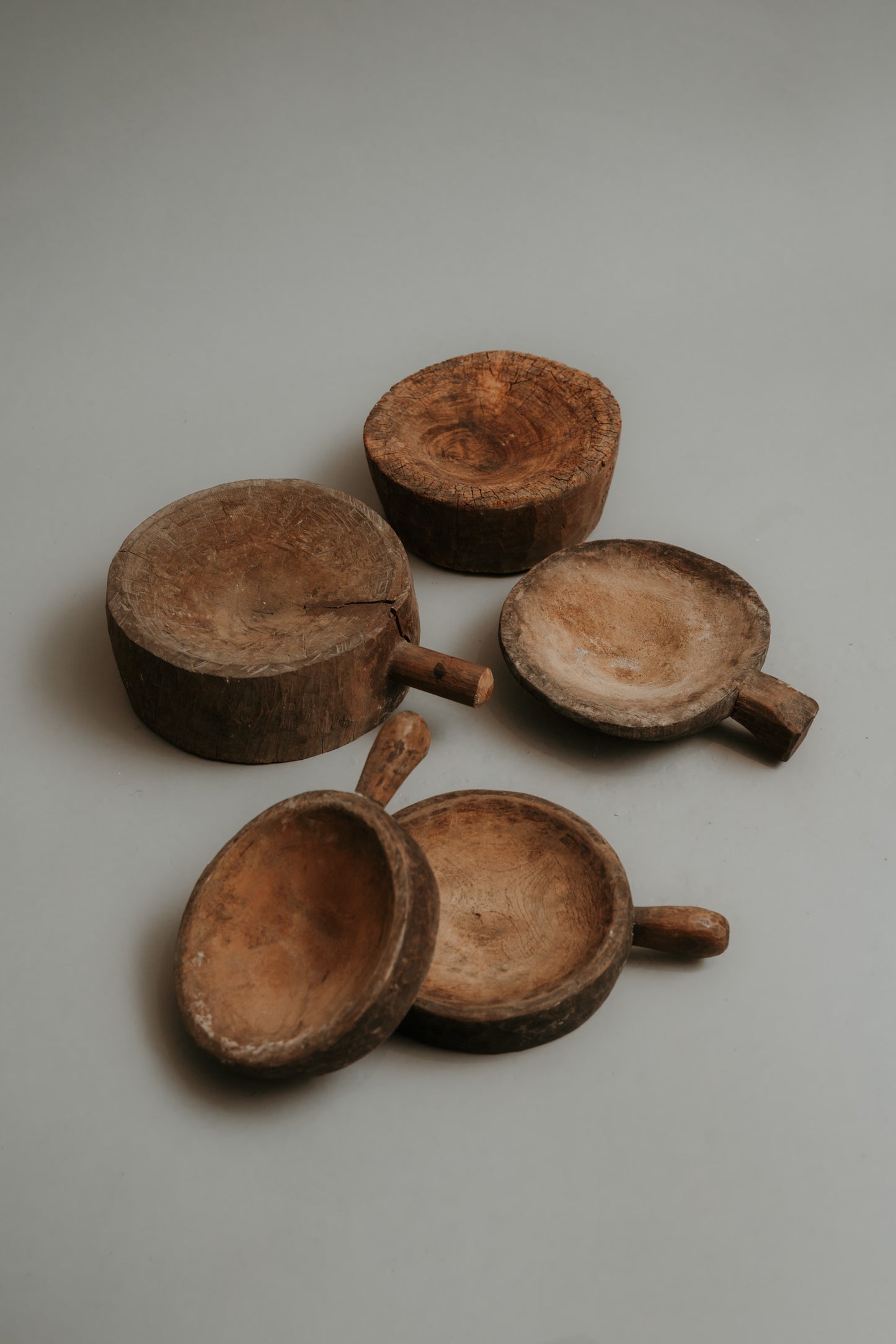 Vintage Wood Vessels — No Two Alike