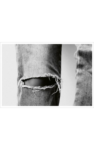 Denim knee - Outlet