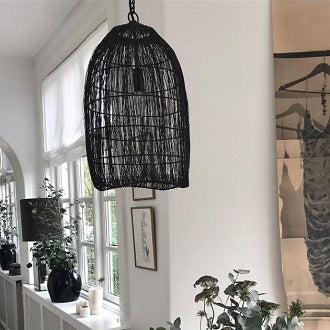 Old Fishnet Ceiling Lamps – One of a Kind