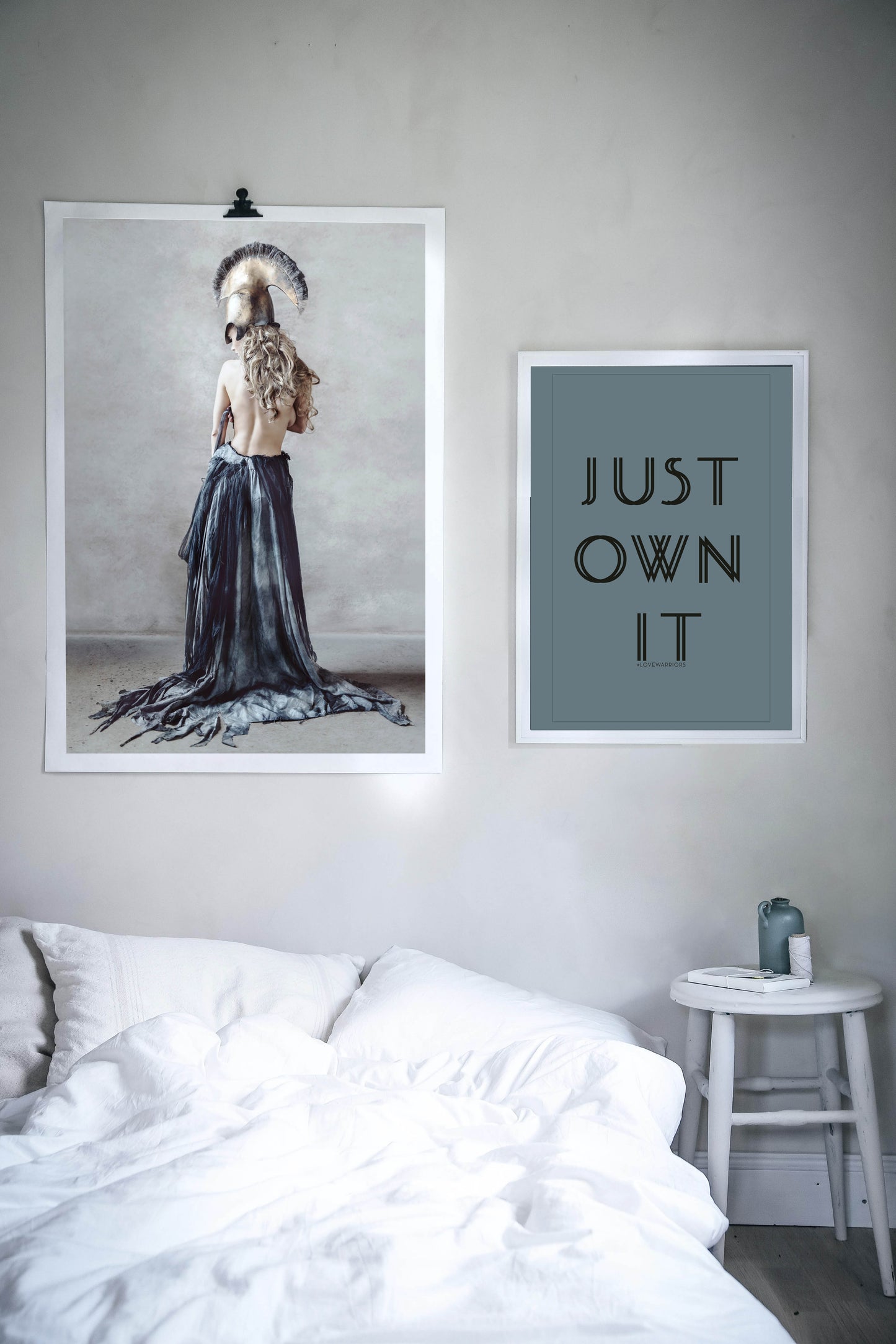 Art wall - Luna Blue
