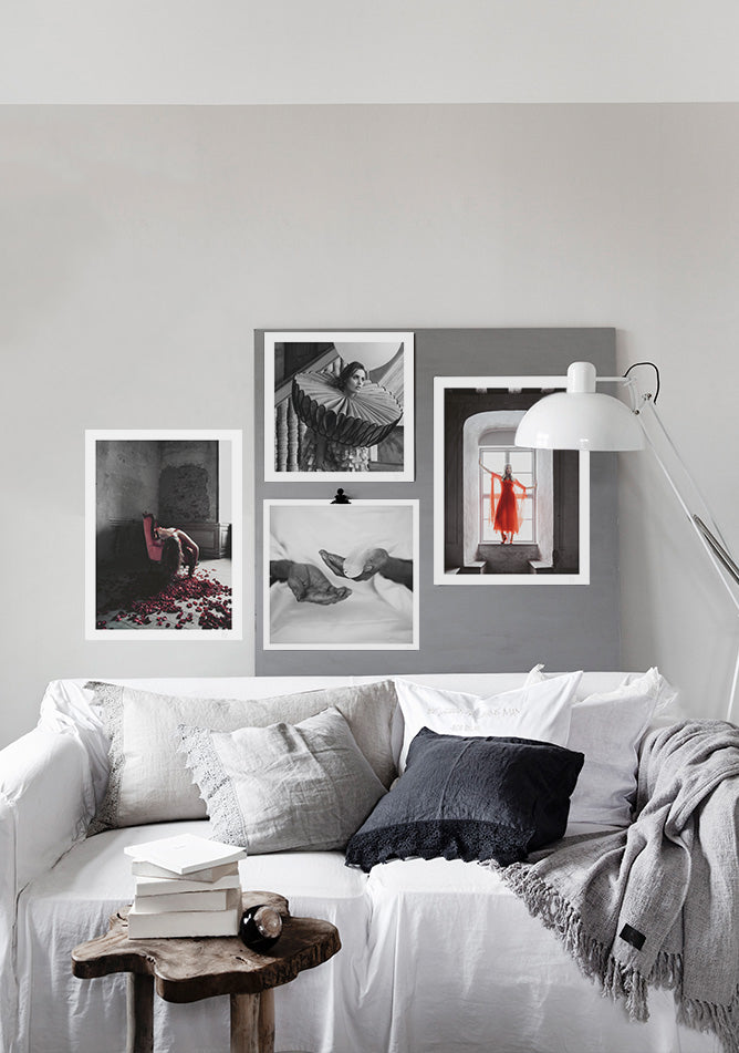 Art wall - PR Black and Red